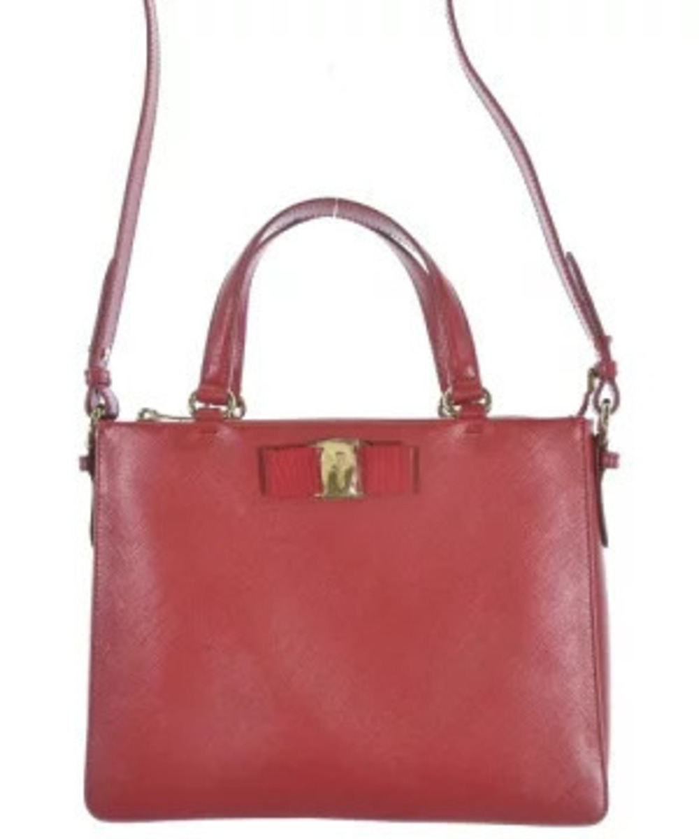 Salvatore Ferragamo Shoulder bag Red